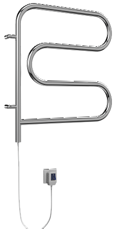 Электро 25 F-обр 500х500 поворотный Полотенцесушитель  TERMINUS Курган - фото 1